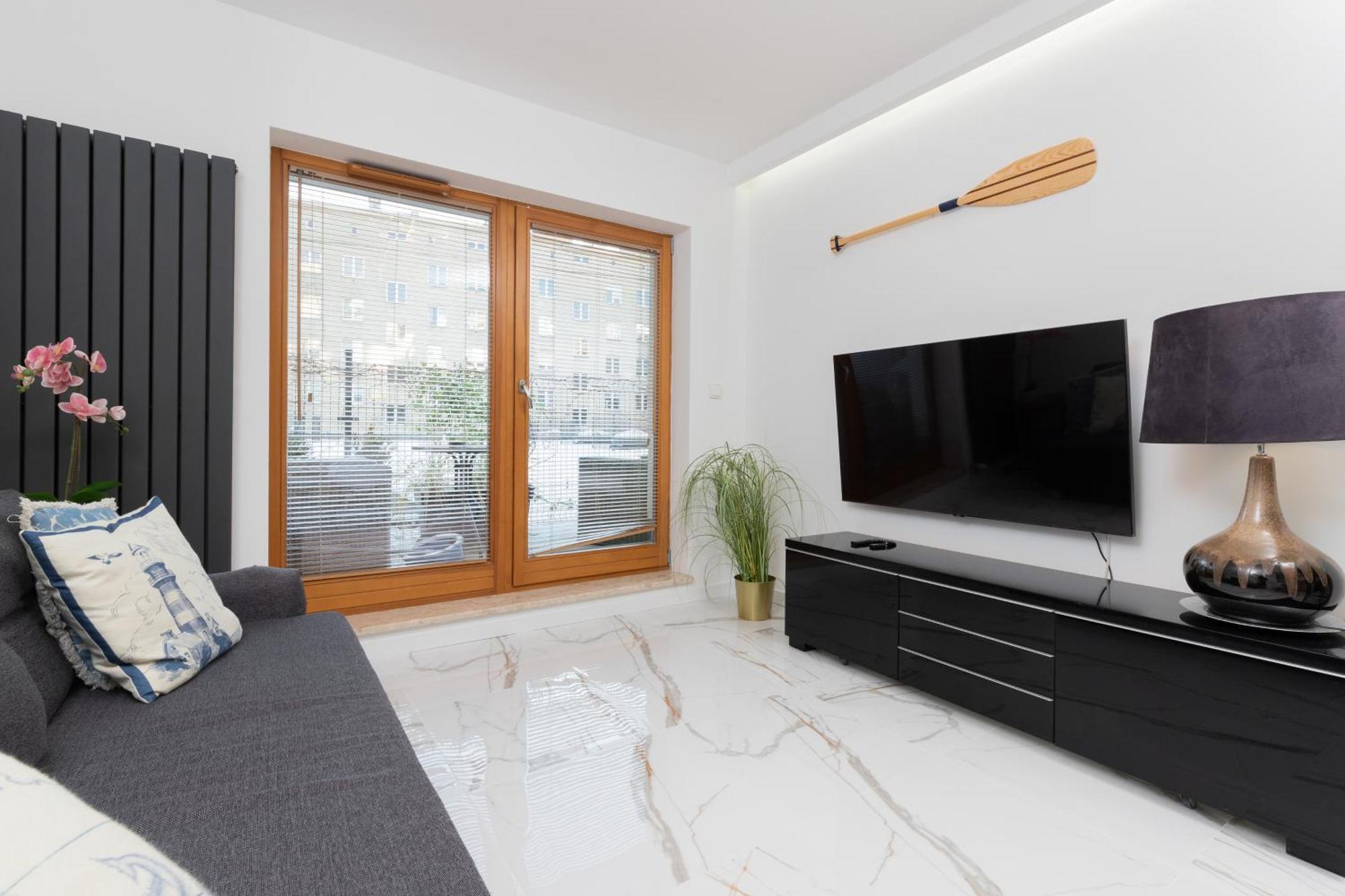Batorego 7 Apartament With Terrace & Parking Downtown Gdynia By Renters Esterno foto